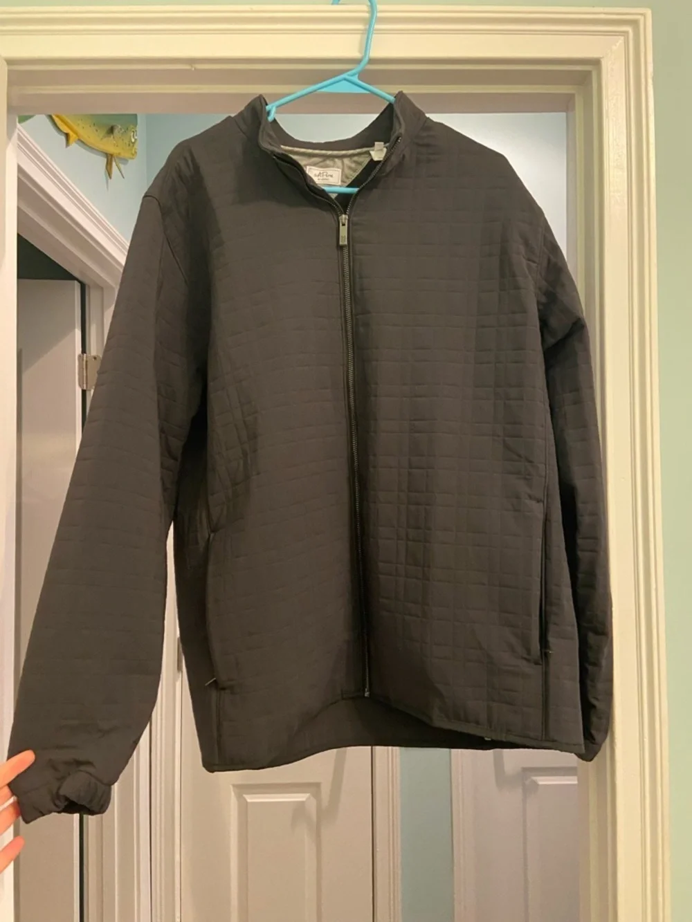 AdiPure By Adidas Men's Quilted Golf Jacket